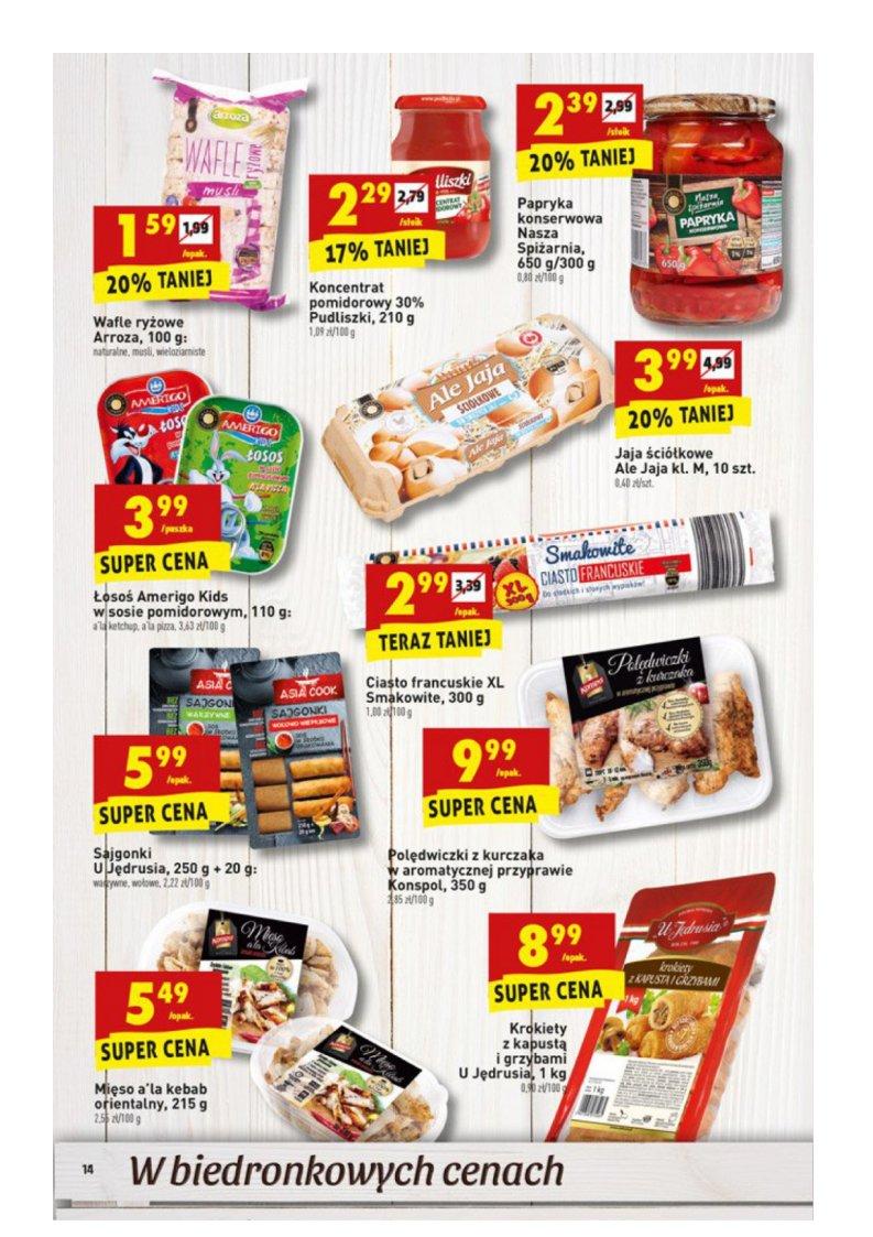 Gazetka promocyjna Biedronka do 14/09/2016 str.14