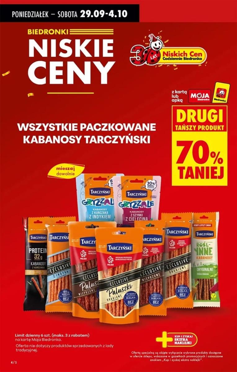 Gazetka promocyjna Biedronka do 04/10/2025 str.4