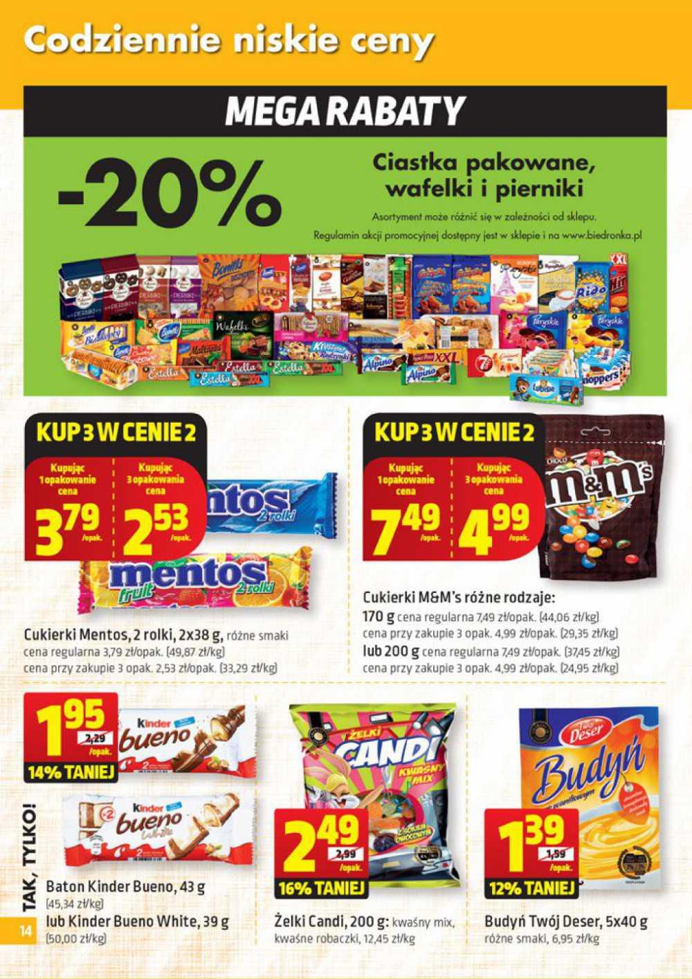 Gazetka promocyjna Biedronka do 03/02/2016 str.14