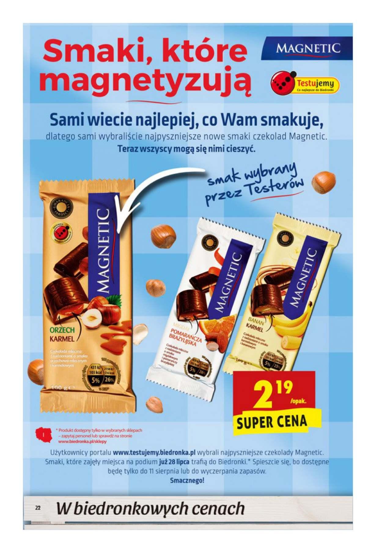 Gazetka promocyjna Biedronka do 03/08/2016 str.22
