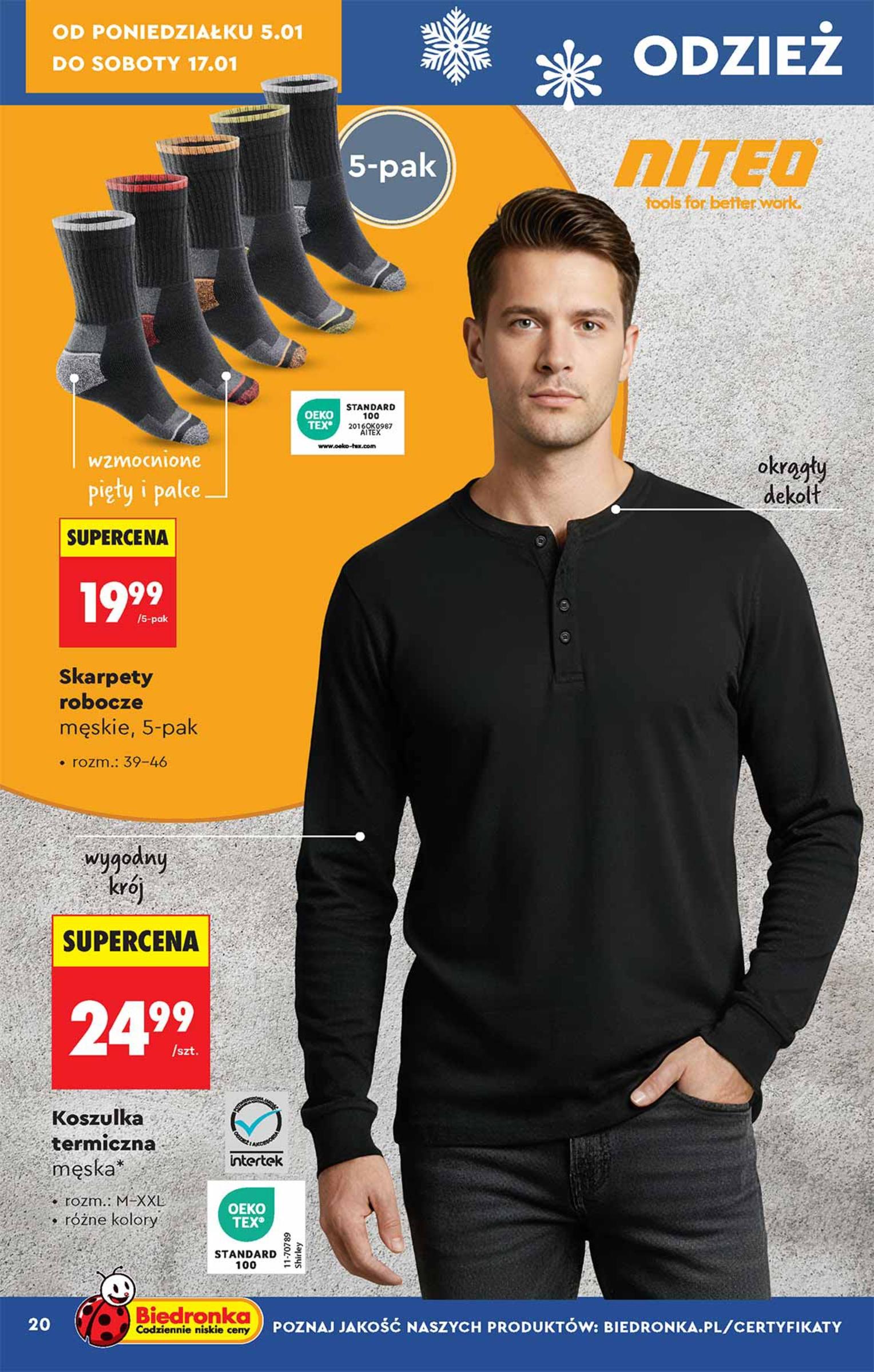 Gazetka promocyjna Biedronka do 17/01/2026 str.20