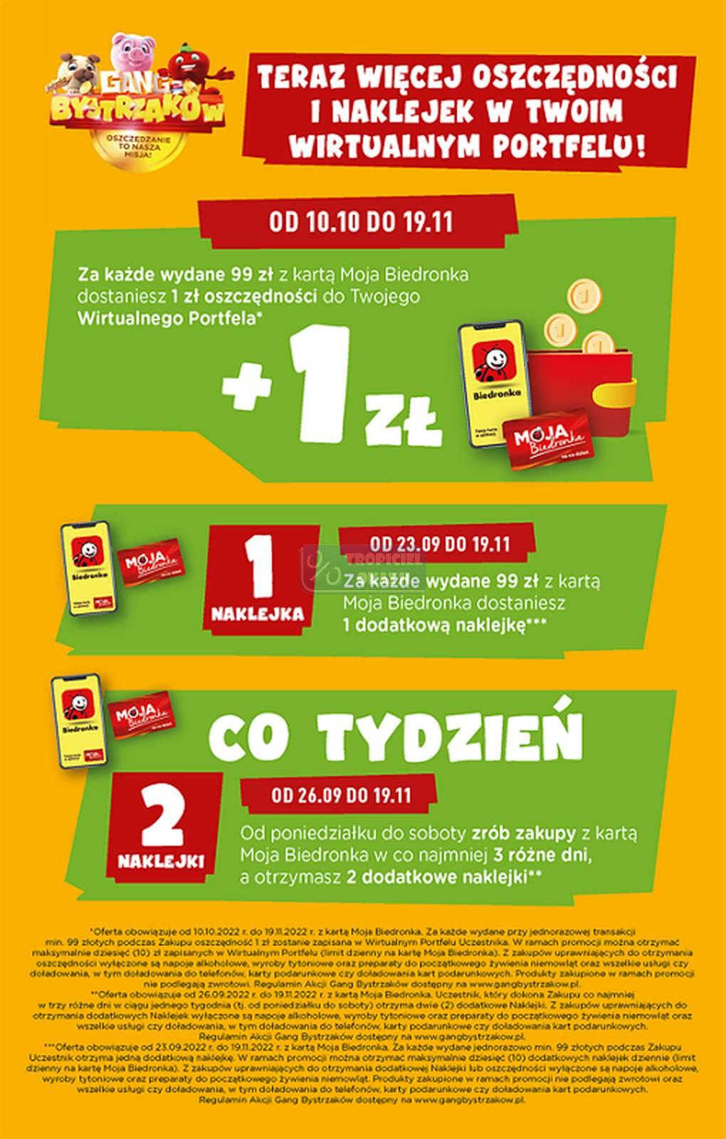 Gazetka promocyjna Biedronka do 15/10/2022 str.45