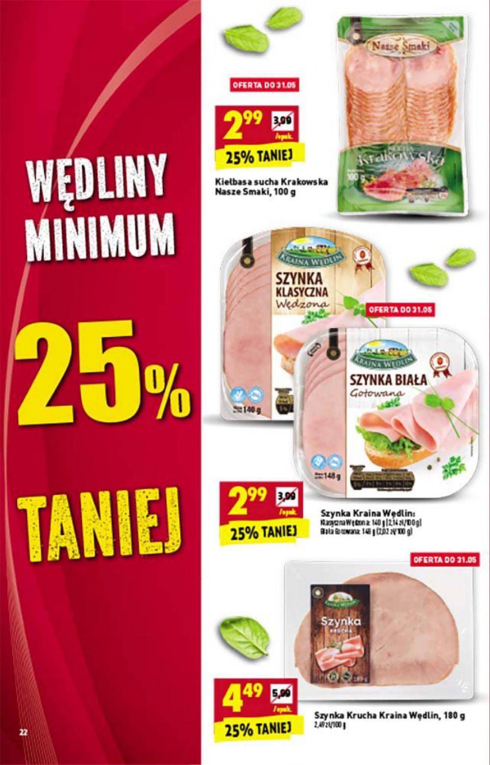 Gazetka promocyjna Biedronka do 03/06/2017 str.22