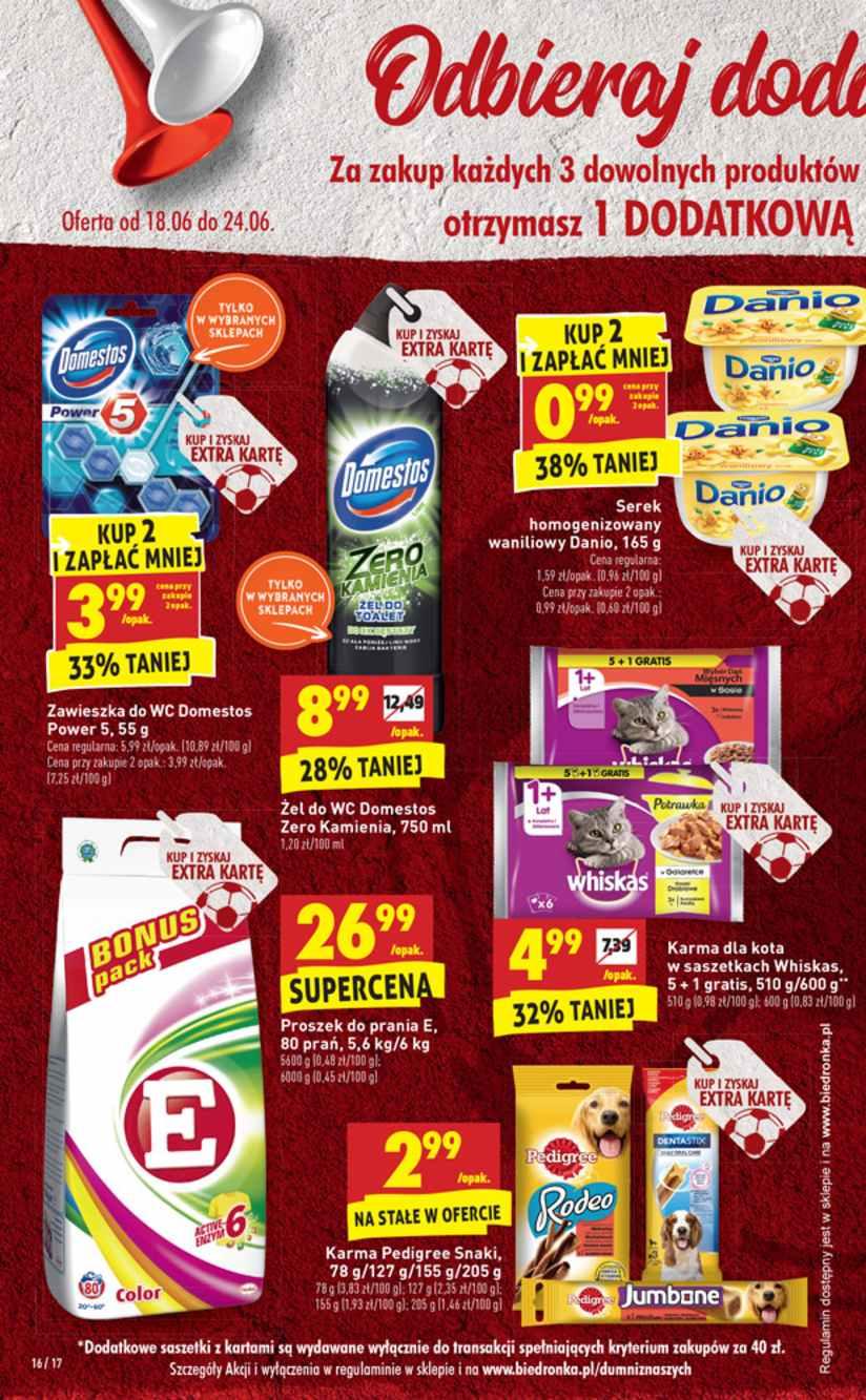 Gazetka promocyjna Biedronka do 23/06/2018 str.16