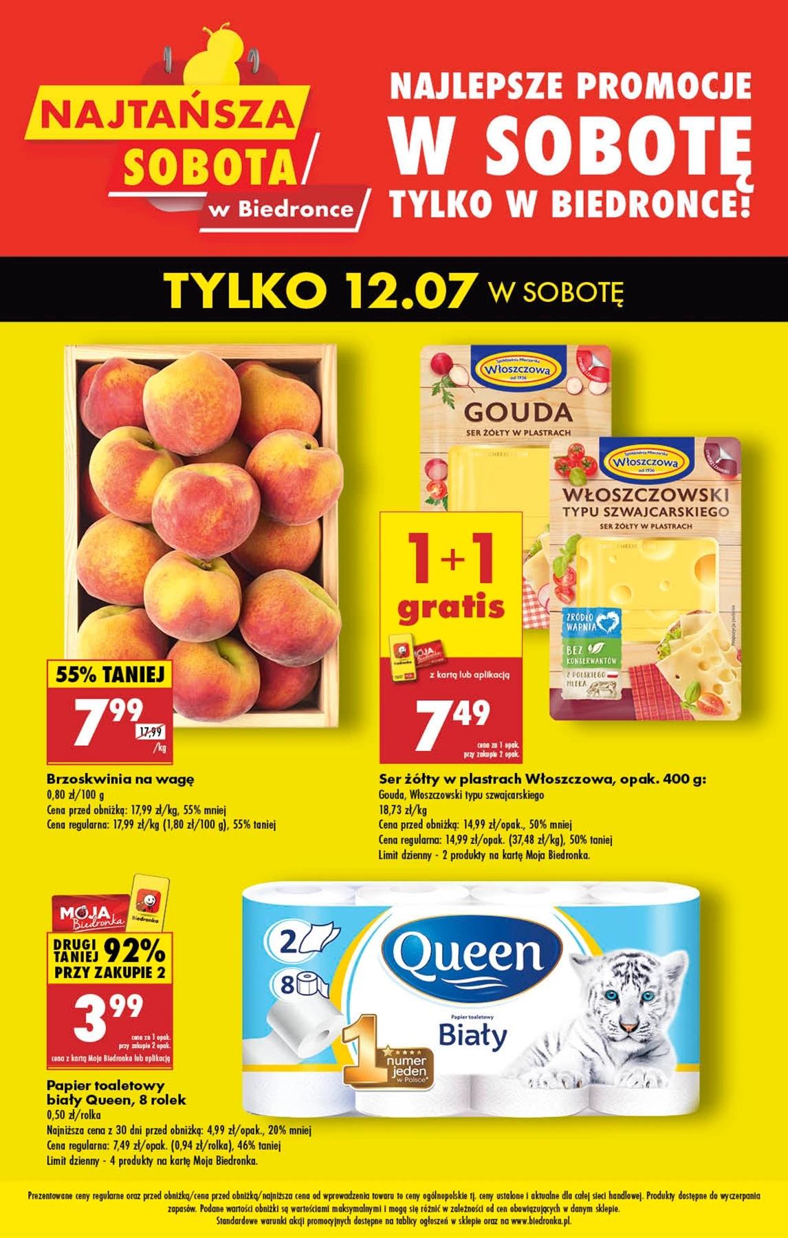 Gazetka promocyjna Biedronka do 12/07/2025 str.1