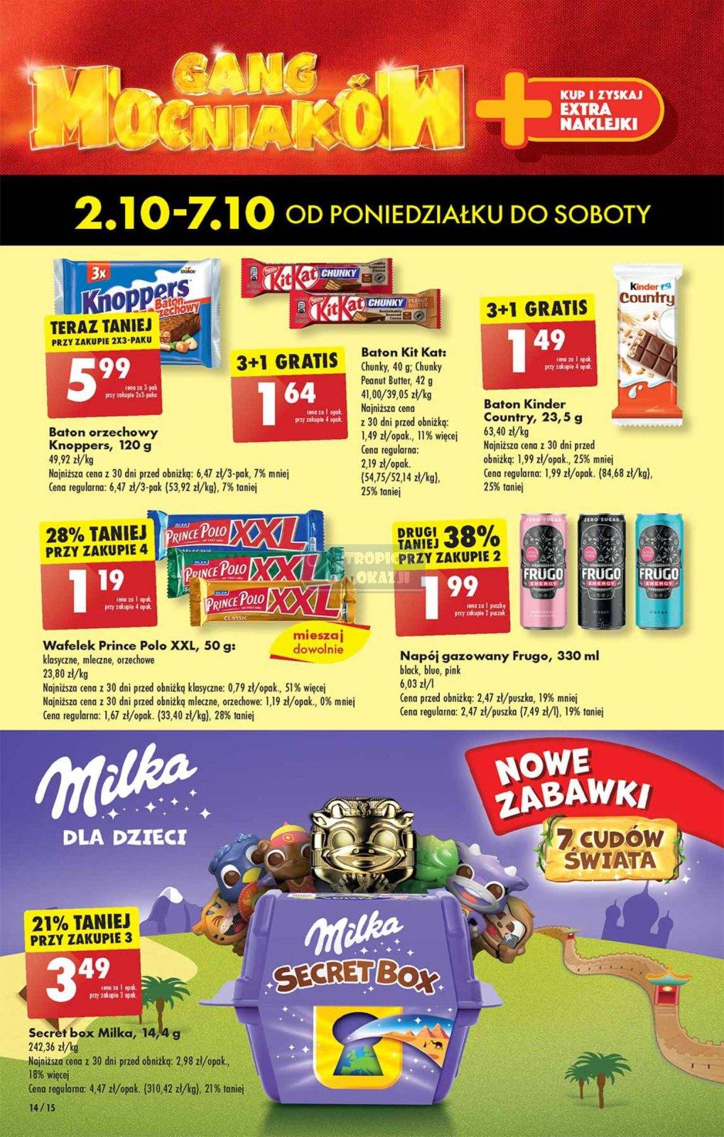 Gazetka promocyjna Biedronka do 07/10/2023 str.14