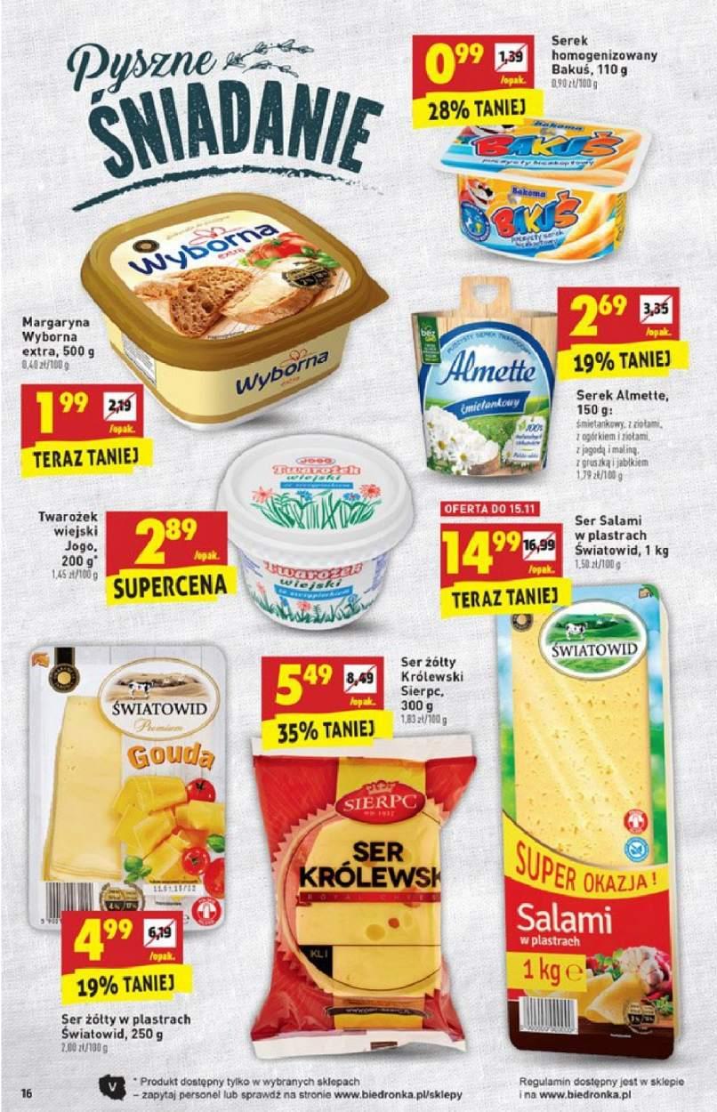 Gazetka promocyjna Biedronka do 19/11/2017 str.16