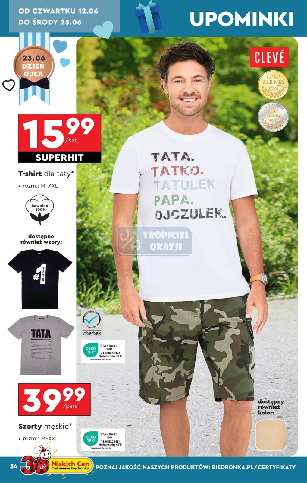 Gazetka promocyjna Biedronka do 21/06/2025 str.34