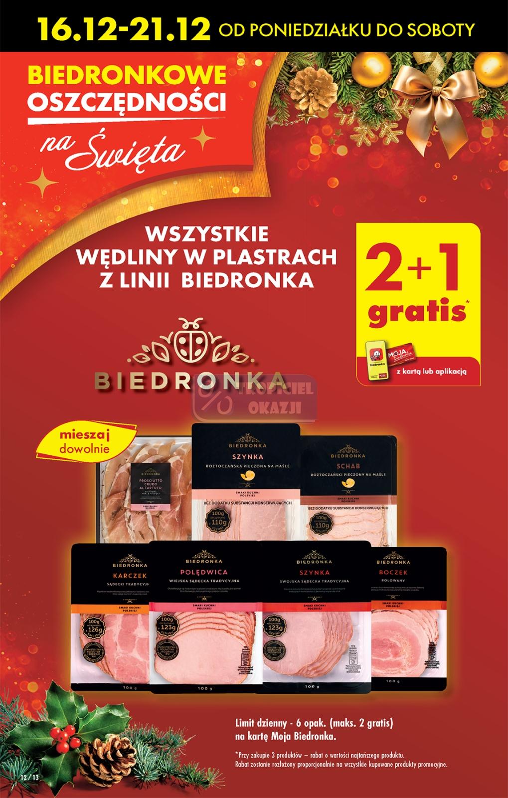 Gazetka promocyjna Biedronka do 22/12/2024 str.12