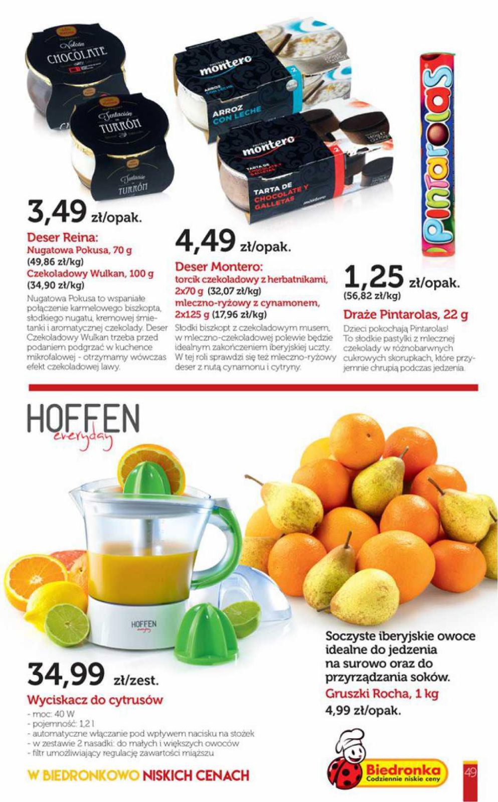 Gazetka promocyjna Biedronka do 15/11/2015 str.49