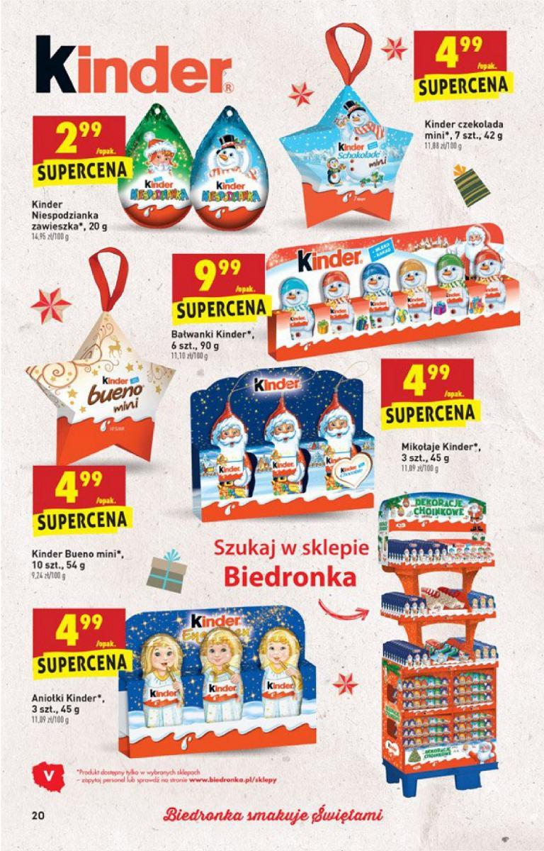 Gazetka promocyjna Biedronka do 13/12/2017 str.20