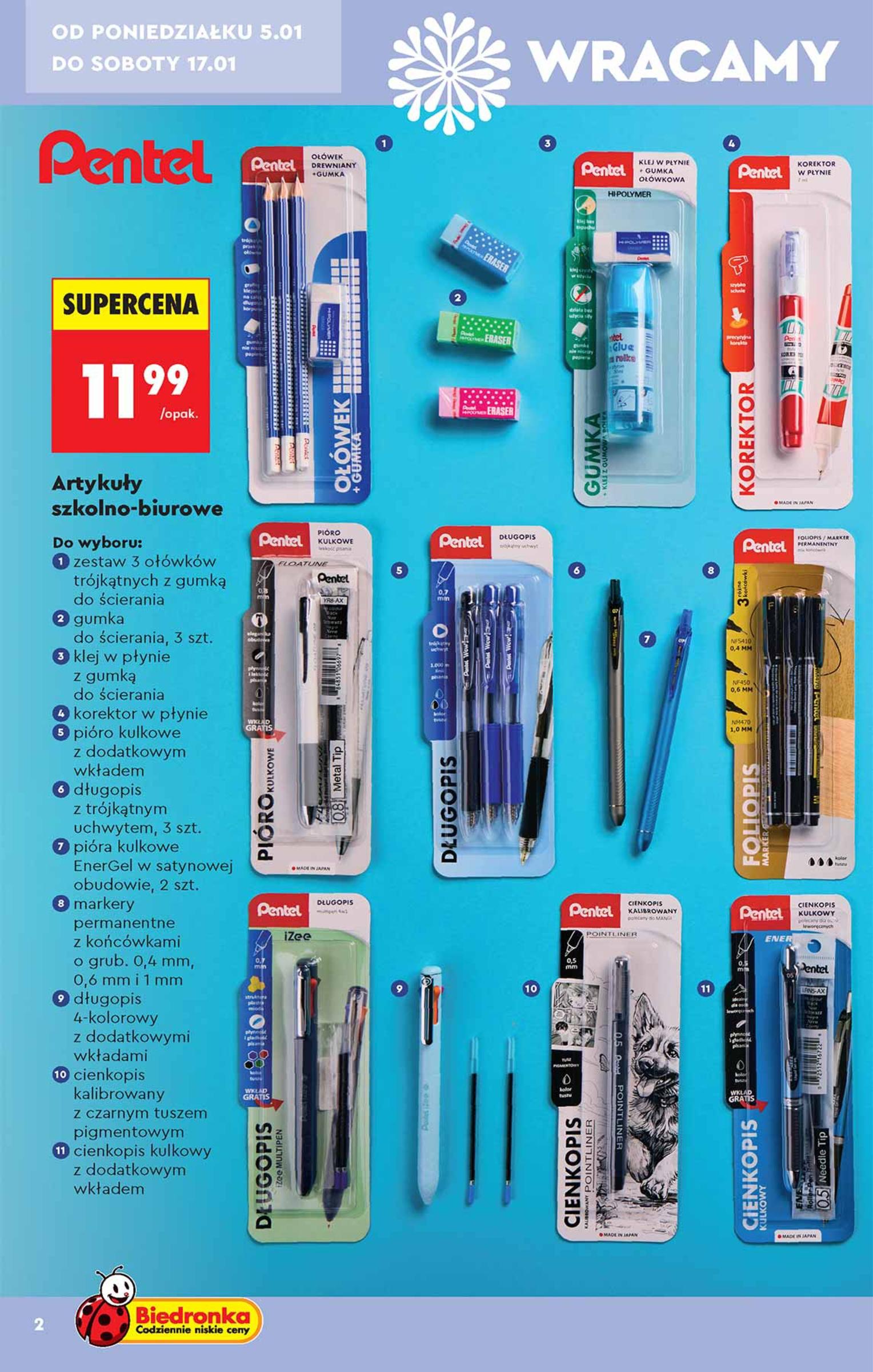 Gazetka promocyjna Biedronka do 17/01/2026 str.2