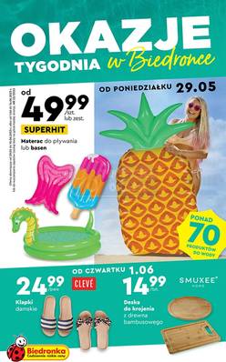 Biedronka gazetka - od 29/05/2023 do 30/06/2023
