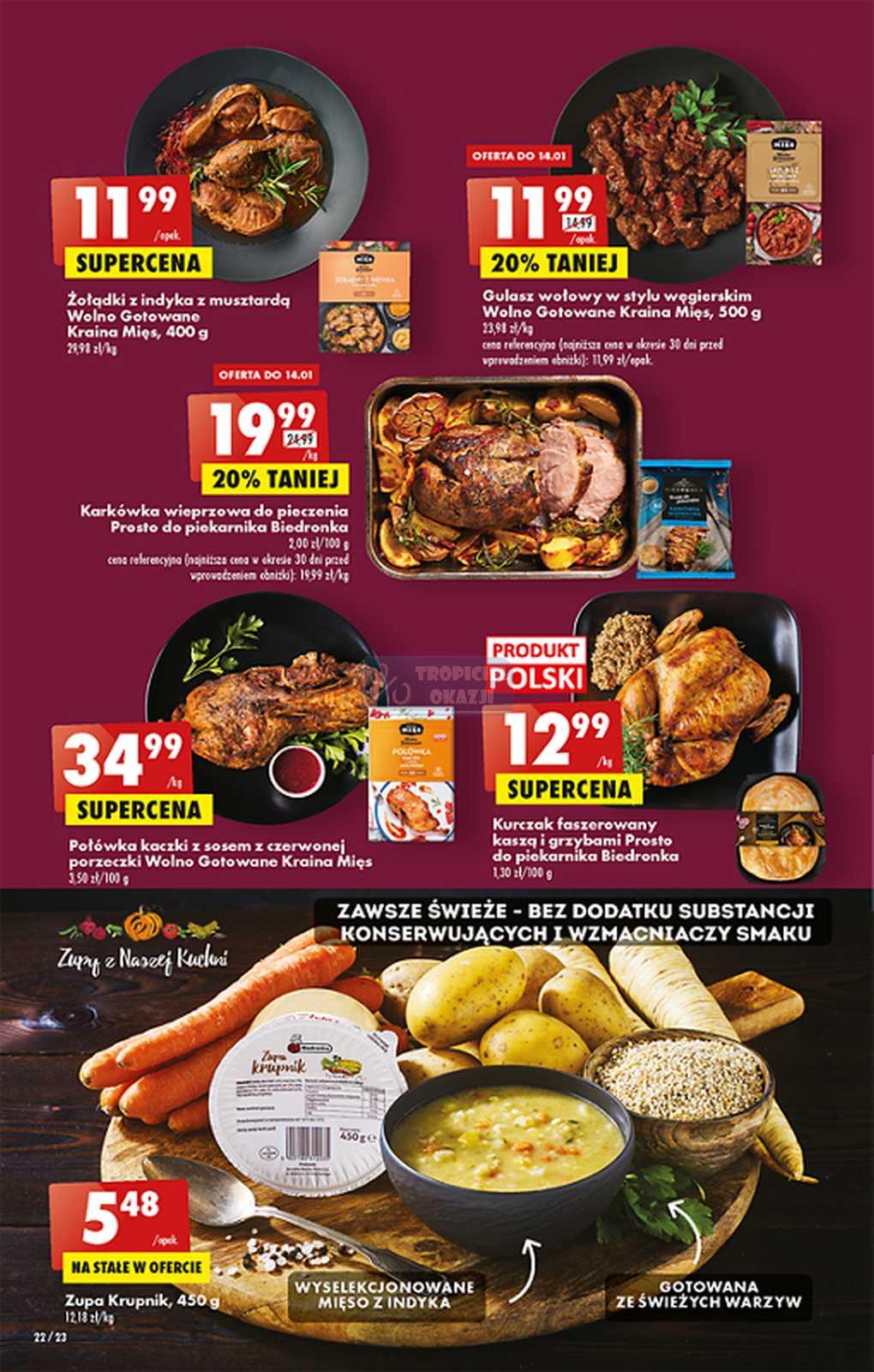 Gazetka promocyjna Biedronka do 18/01/2023 str.22