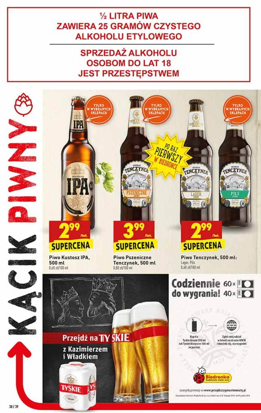 Gazetka promocyjna Biedronka do 02/12/2018 str.38