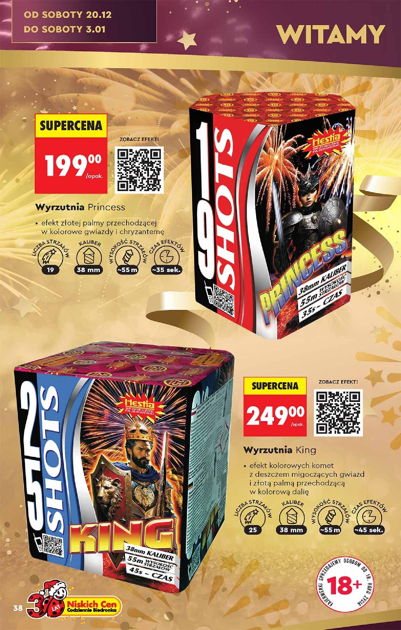 Gazetka promocyjna Biedronka do 03/01/2026 str.38