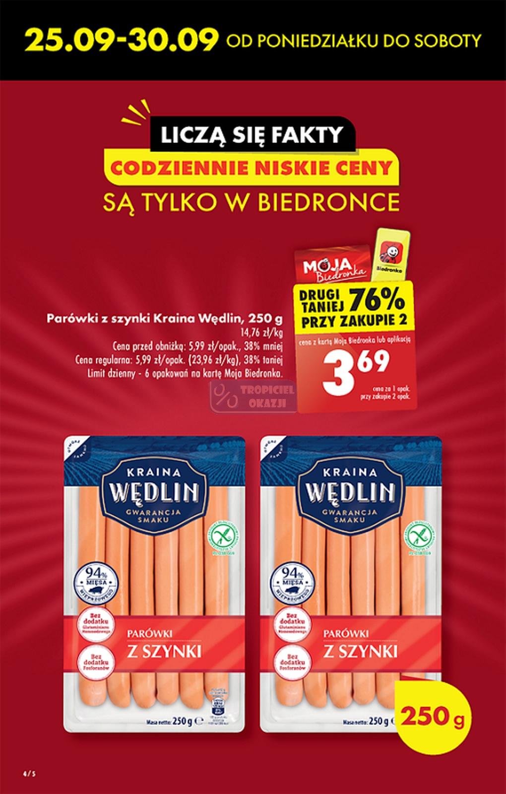 Gazetka promocyjna Biedronka do 04/10/2023 str.4
