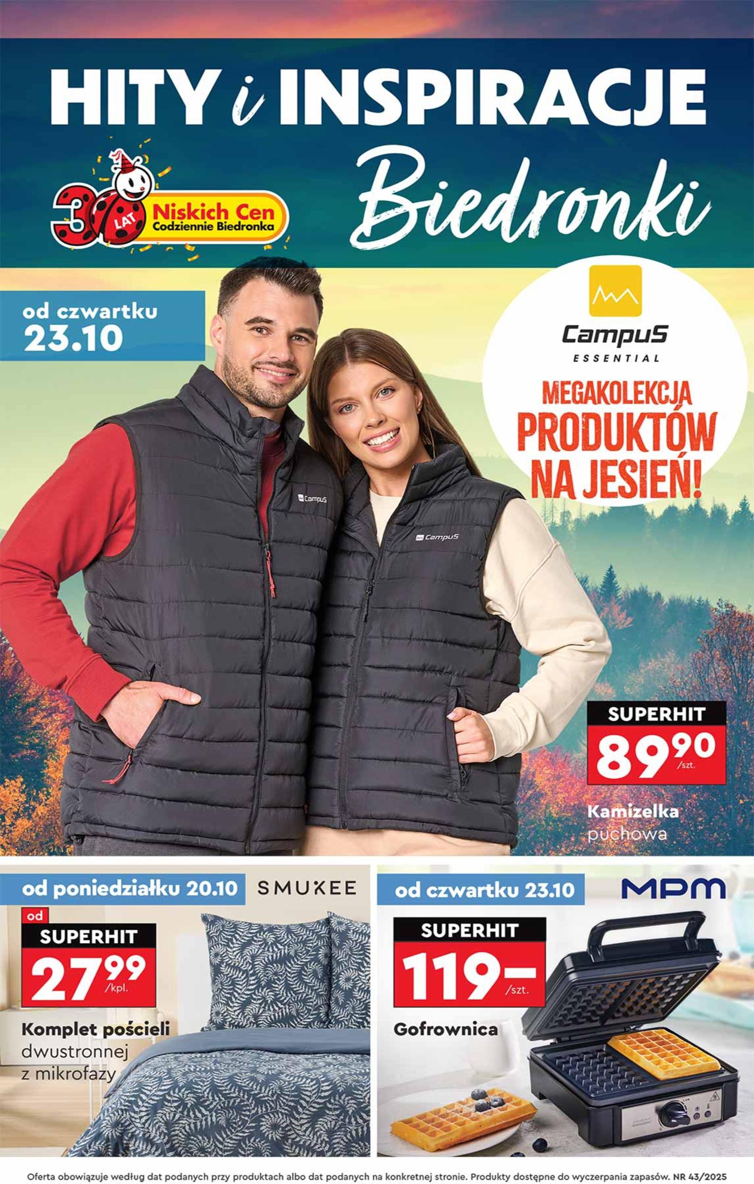 Gazetka promocyjna Biedronka do 31/10/2025 str.1