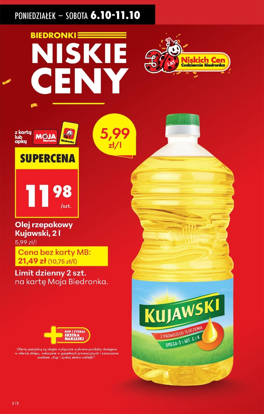 Gazetka promocyjna Biedronka do 11/10/2025 str.2