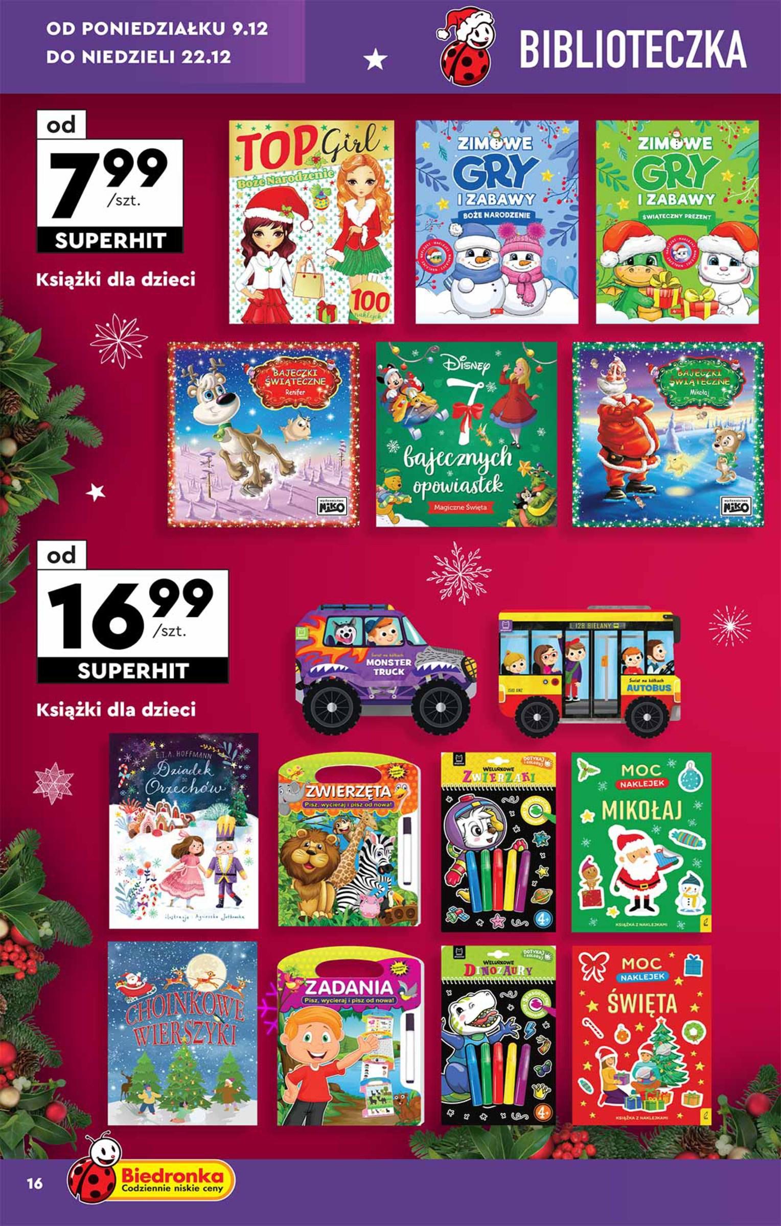 Gazetka promocyjna Biedronka do 22/12/2024 str.16