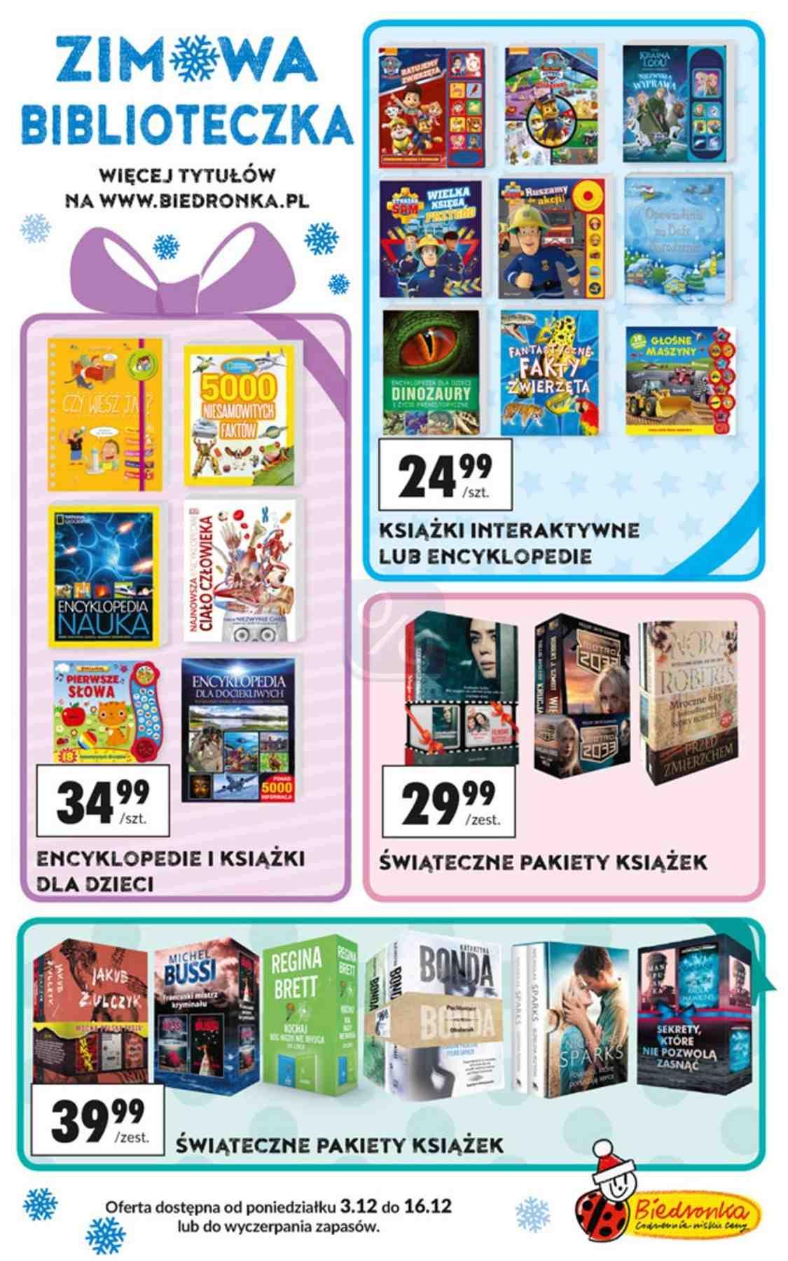 Gazetka promocyjna Biedronka do 16/12/2018 str.20