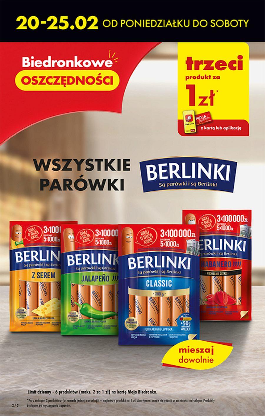 Gazetka promocyjna Biedronka do 25/02/2023 str.2