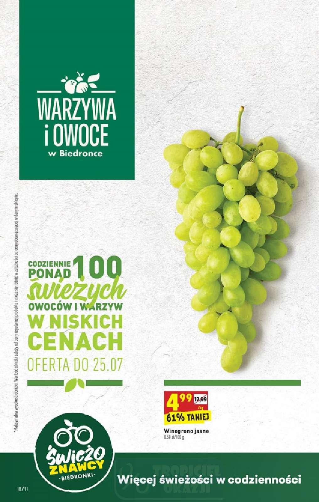 Gazetka promocyjna Biedronka do 29/07/2020 str.10