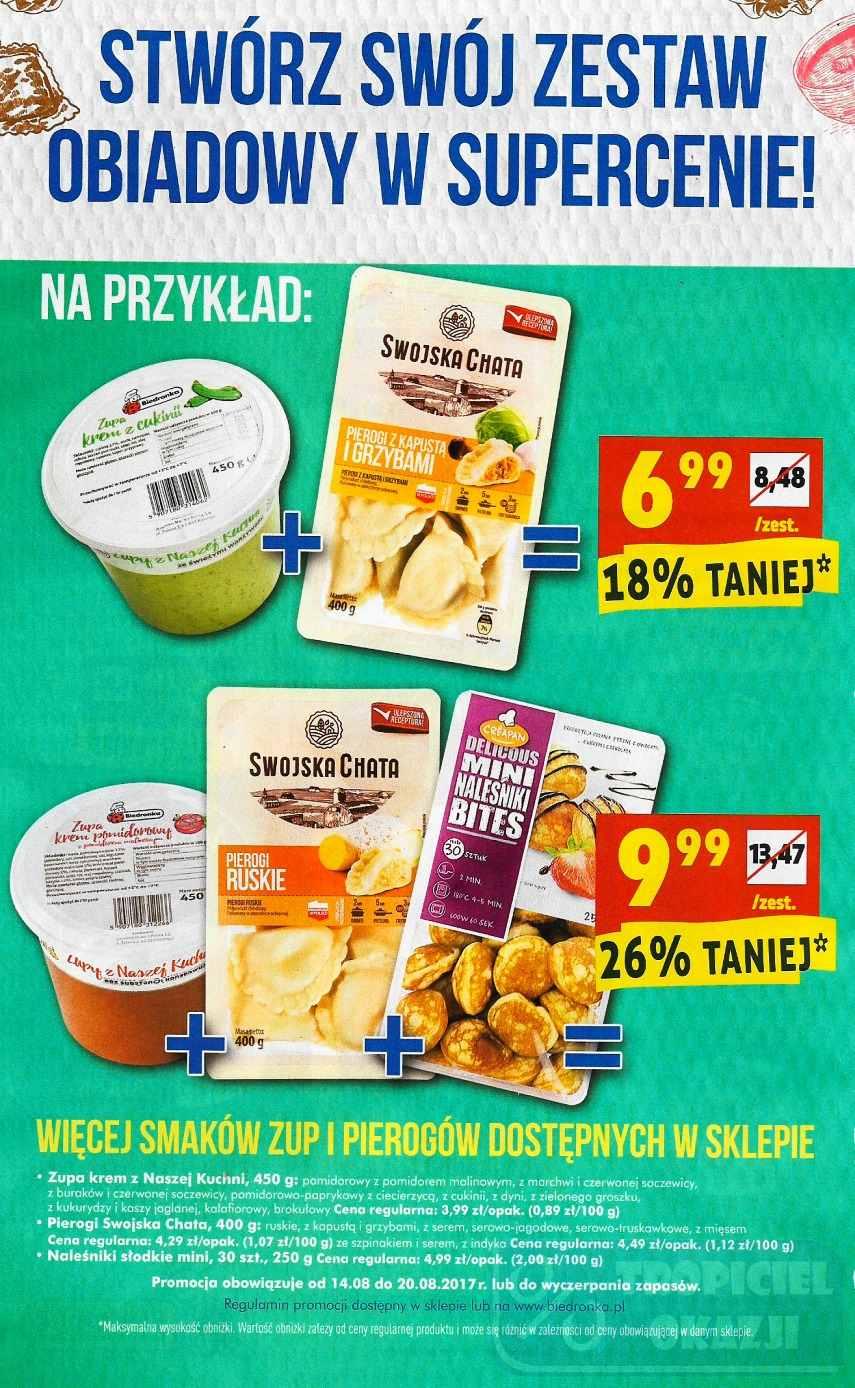 Gazetka promocyjna Biedronka do 20/08/2017 str.14