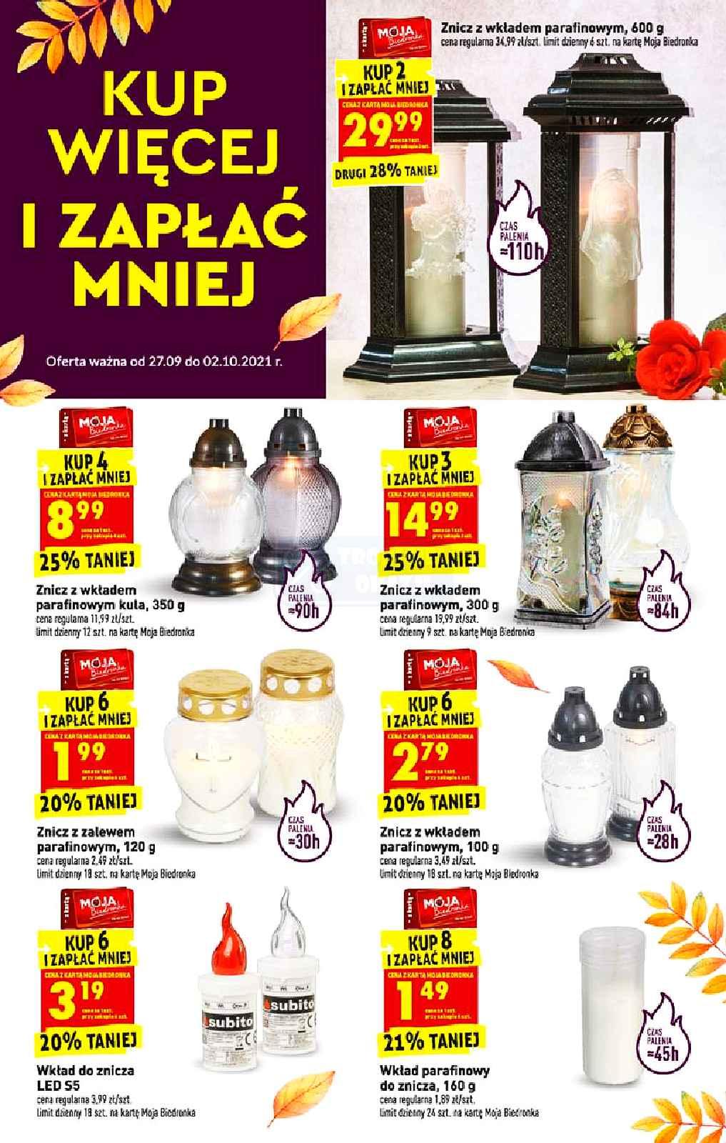 Gazetka promocyjna Biedronka do 02/10/2021 str.61