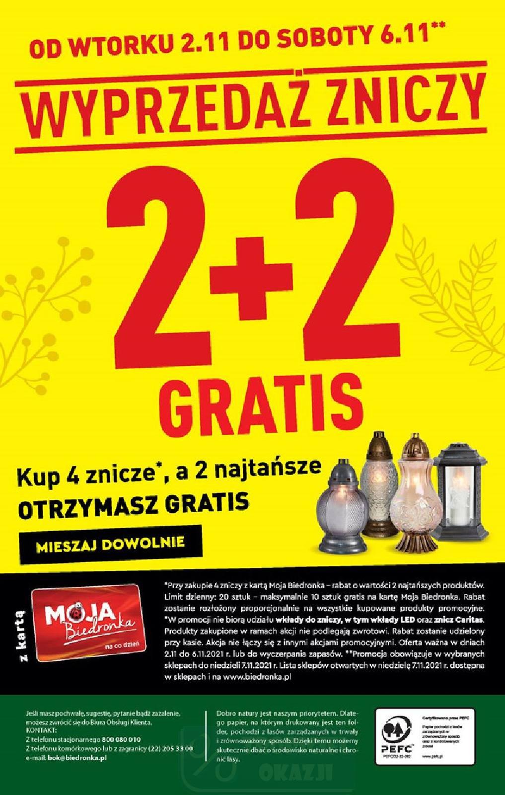 Gazetka promocyjna Biedronka do 06/11/2021 str.64