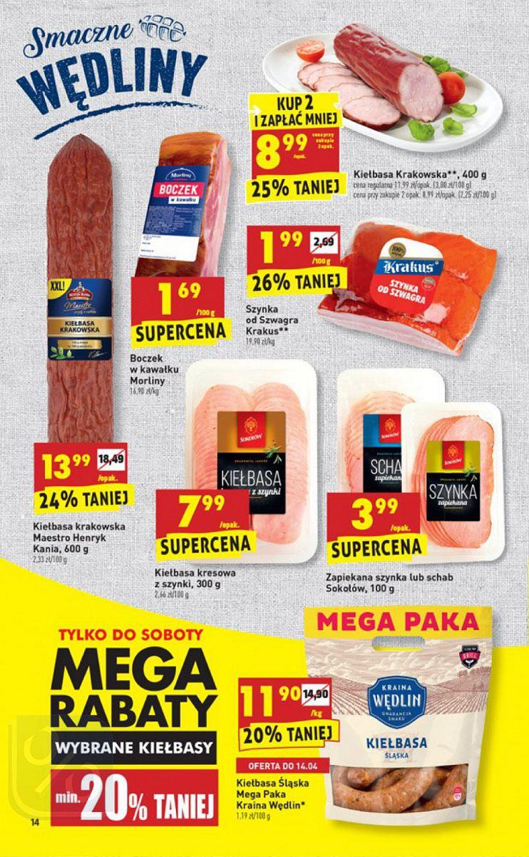 Gazetka promocyjna Biedronka do 18/04/2018 str.14