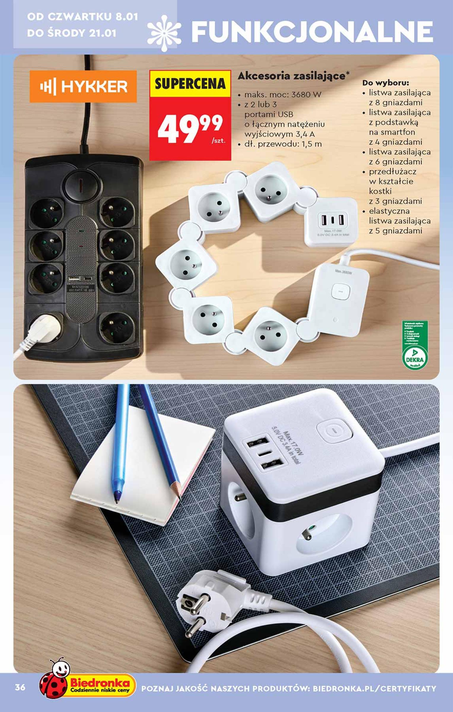 Gazetka promocyjna Biedronka do 17/01/2026 str.36