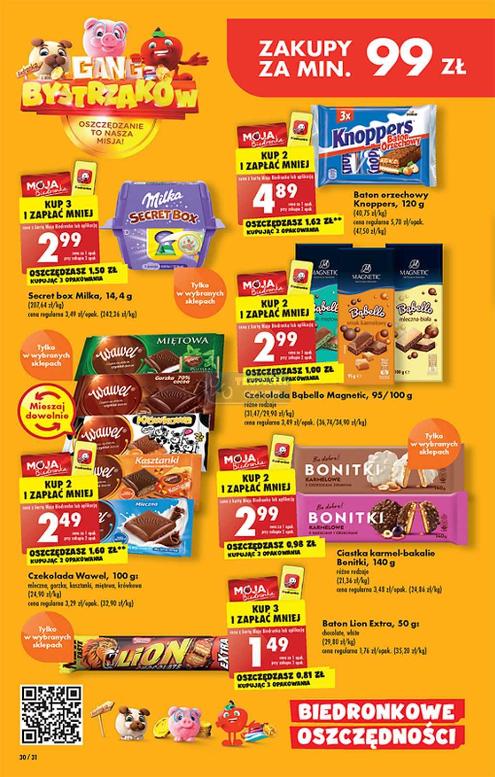 Gazetka promocyjna Biedronka do 08/10/2022 str.30