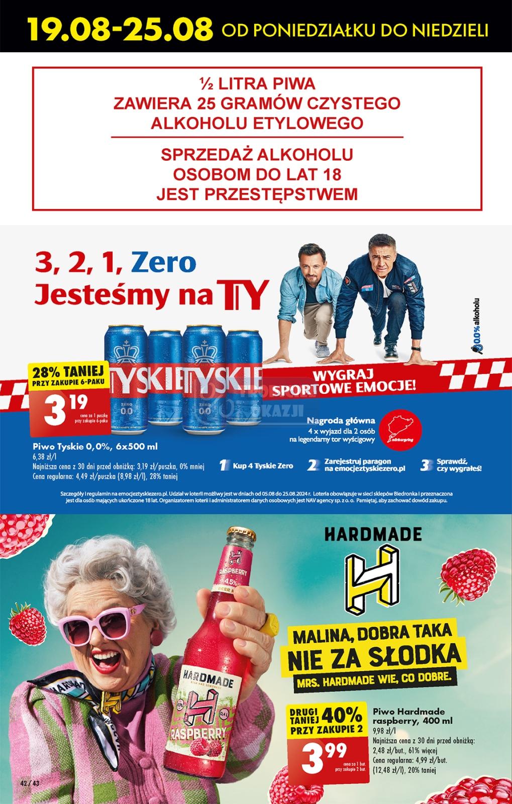 Gazetka promocyjna Biedronka do 25/08/2024 str.42