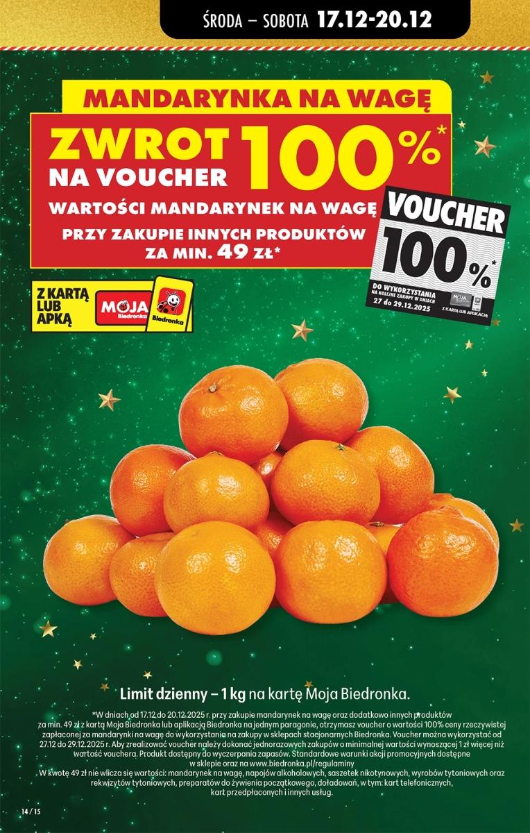Gazetka promocyjna Biedronka do 23/12/2025 str.14