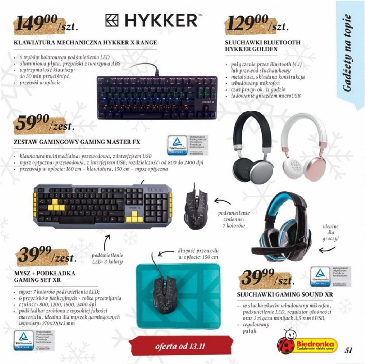 Gazetka promocyjna Biedronka do 24/12/2017 str.51