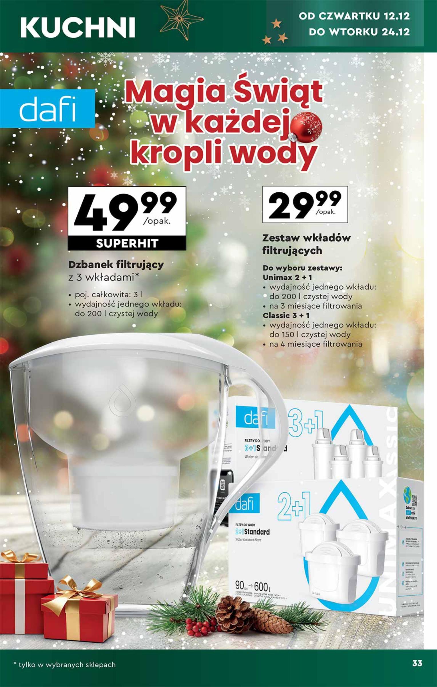 Gazetka promocyjna Biedronka do 22/12/2024 str.33