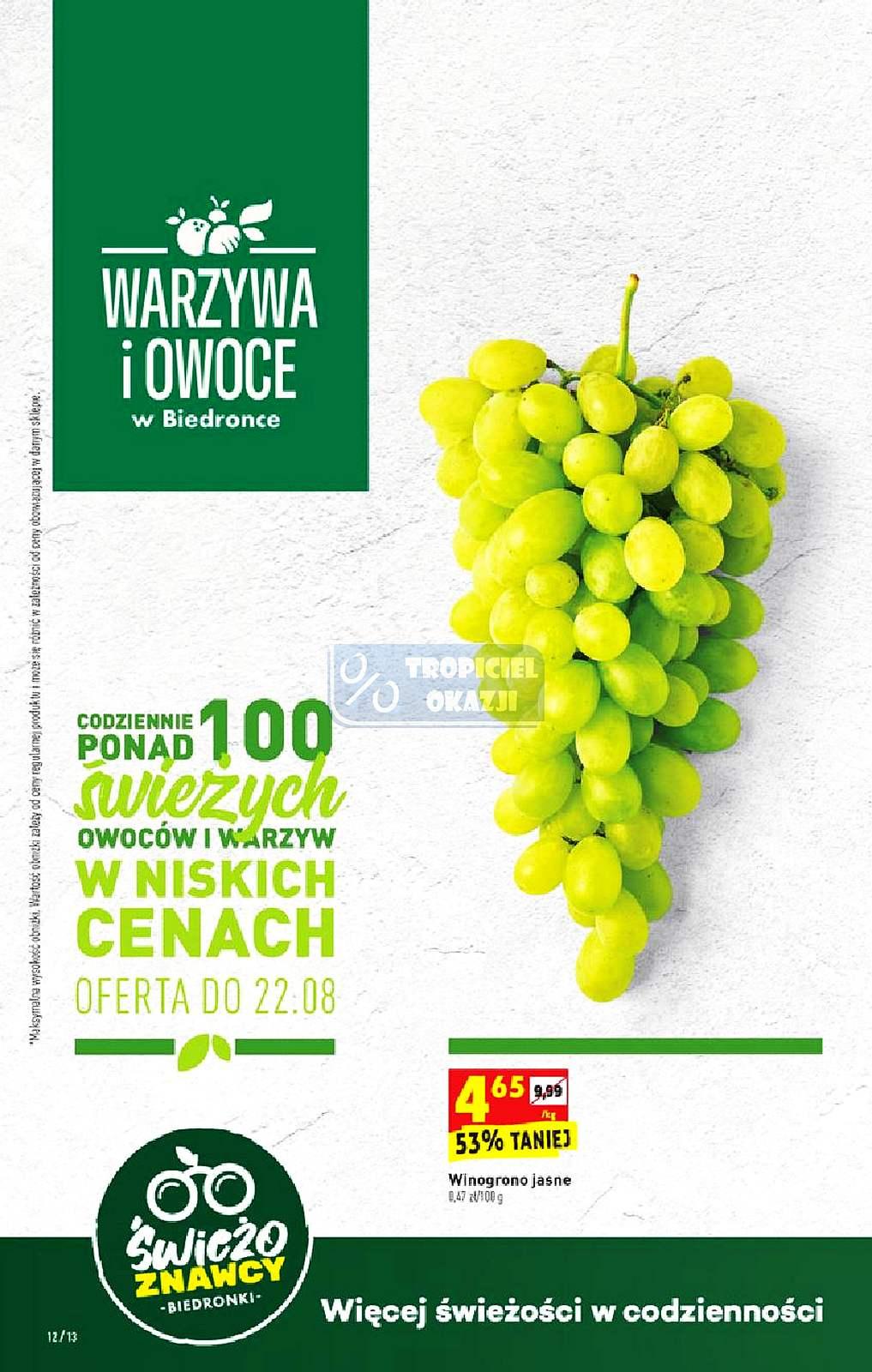 Gazetka promocyjna Biedronka do 26/08/2020 str.12