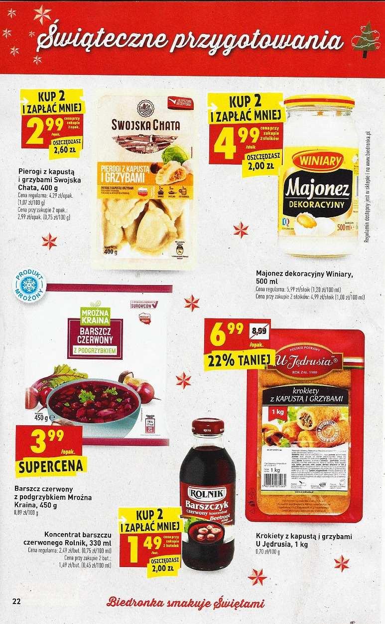Gazetka promocyjna Biedronka do 24/12/2017 str.22