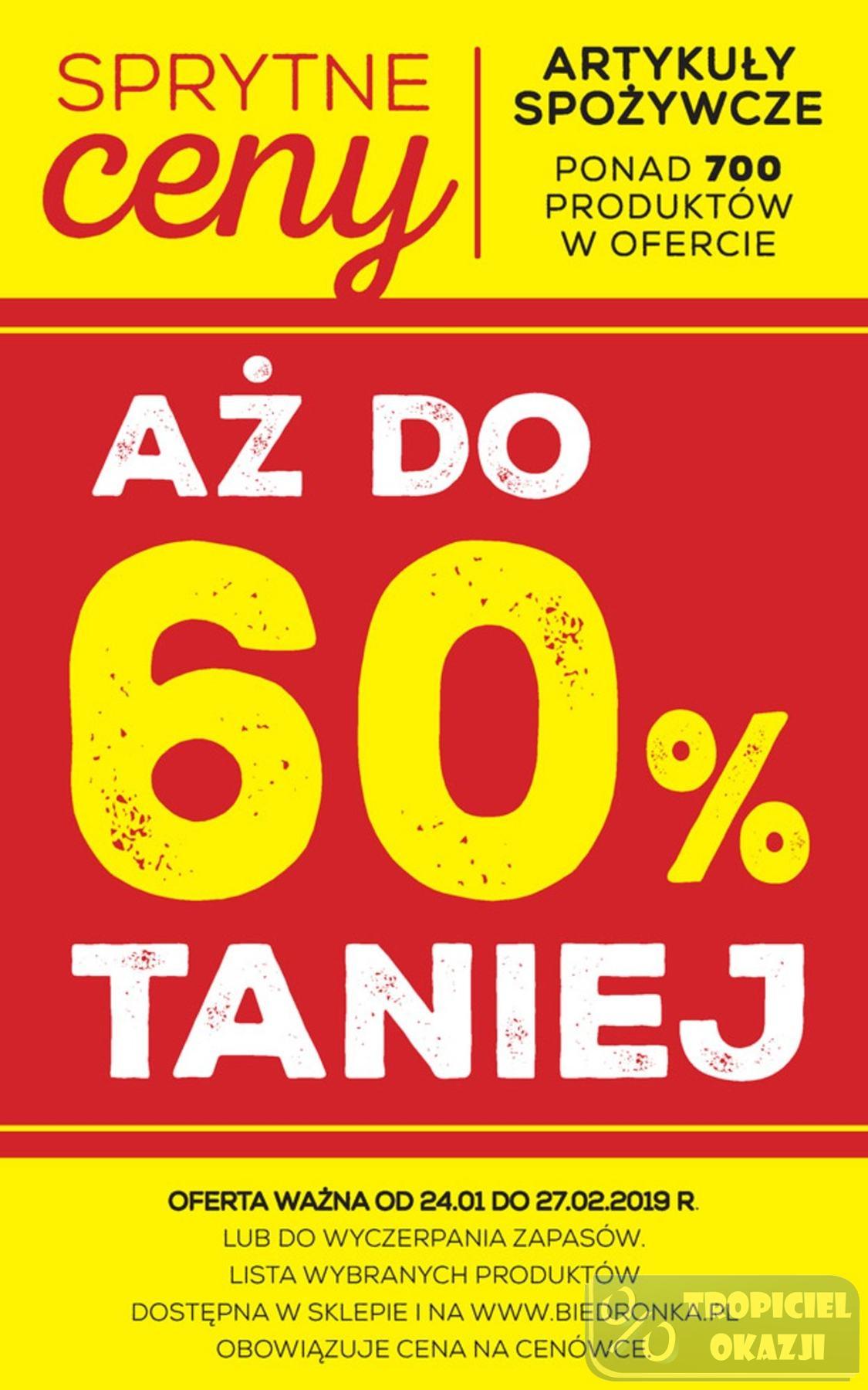 Gazetka promocyjna Biedronka do 30/01/2019 str.52