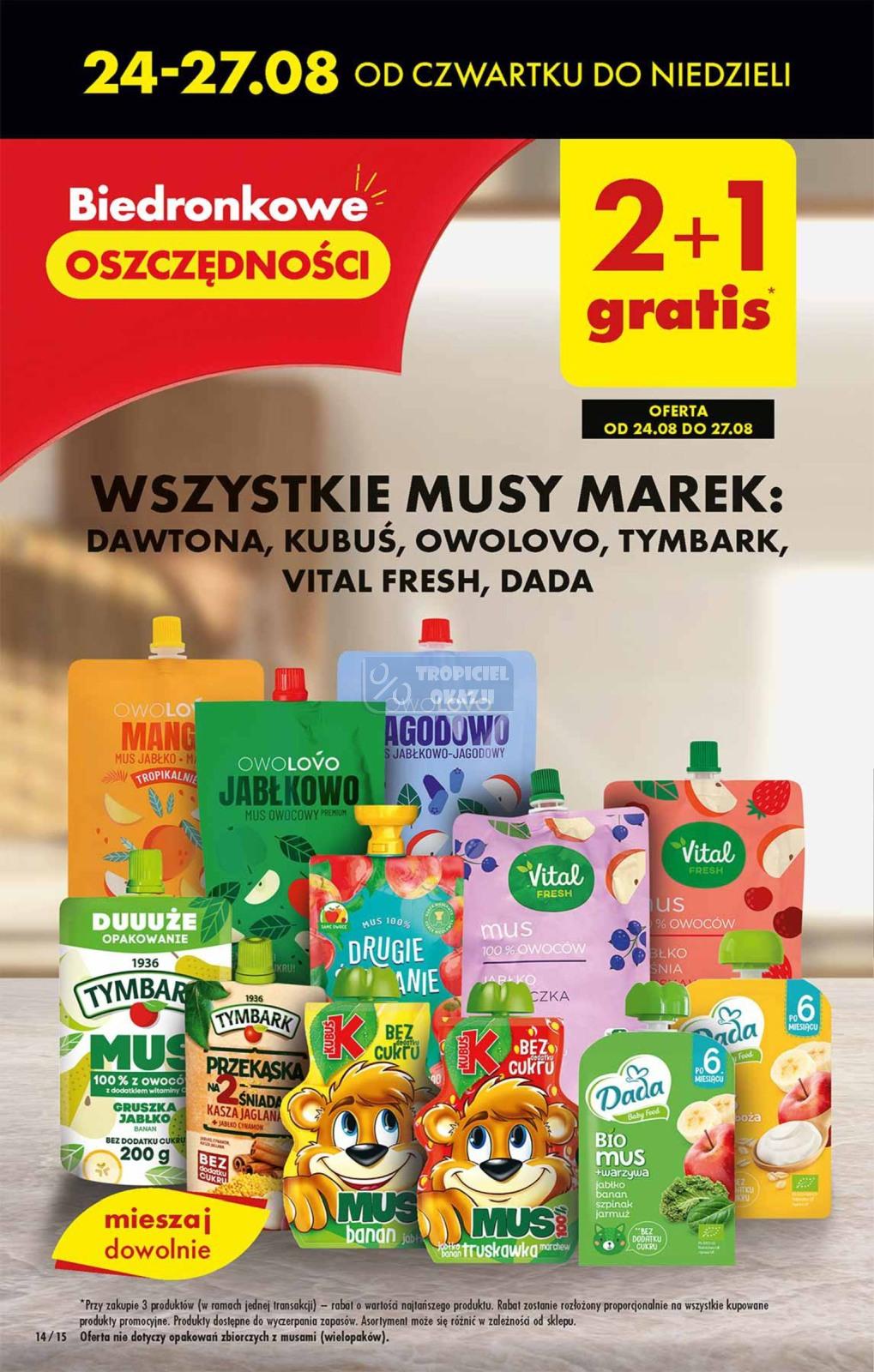 Gazetka promocyjna Biedronka do 30/08/2023 str.14