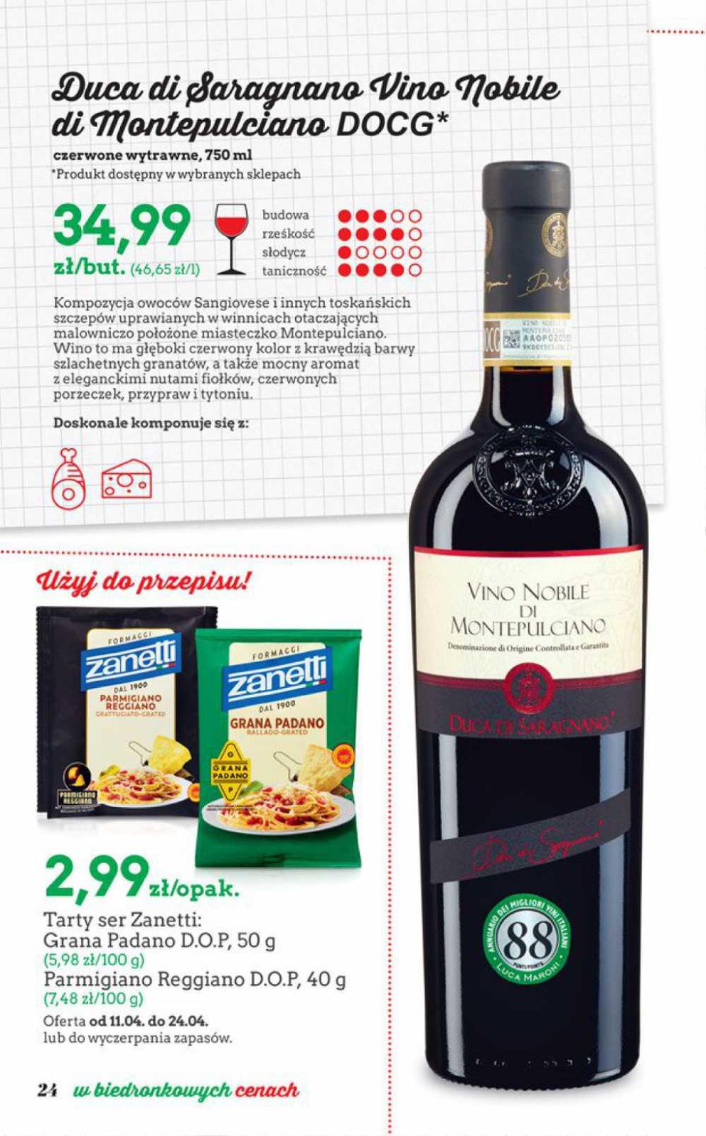 Gazetka promocyjna Biedronka do 30/04/2016 str.24