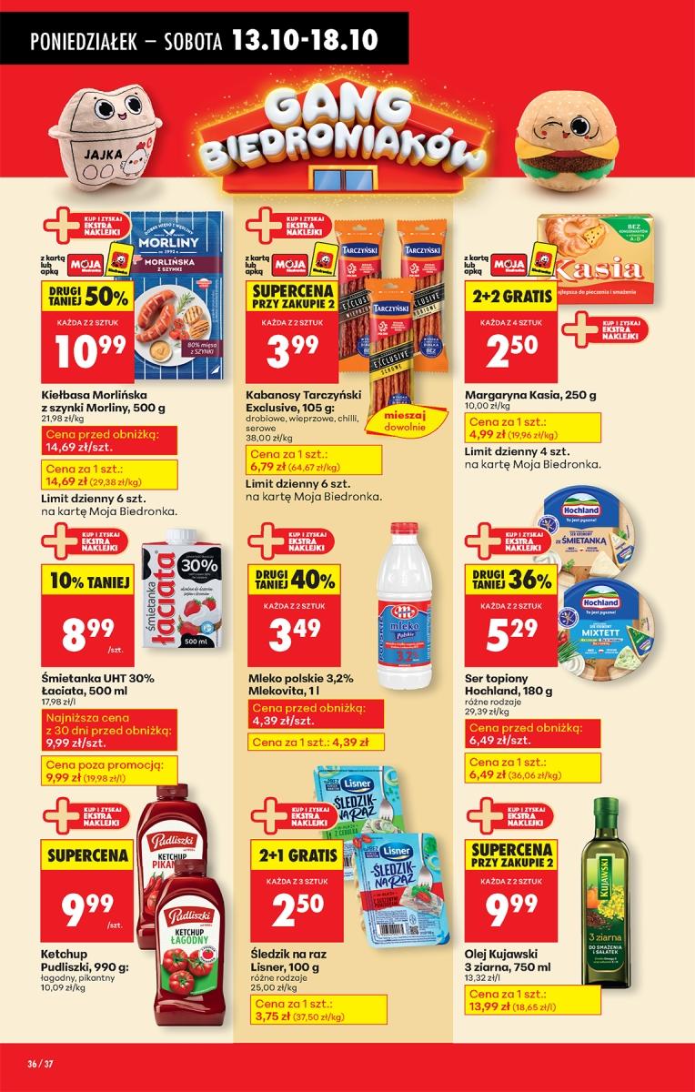 Gazetka promocyjna Biedronka do 18/10/2025 str.36