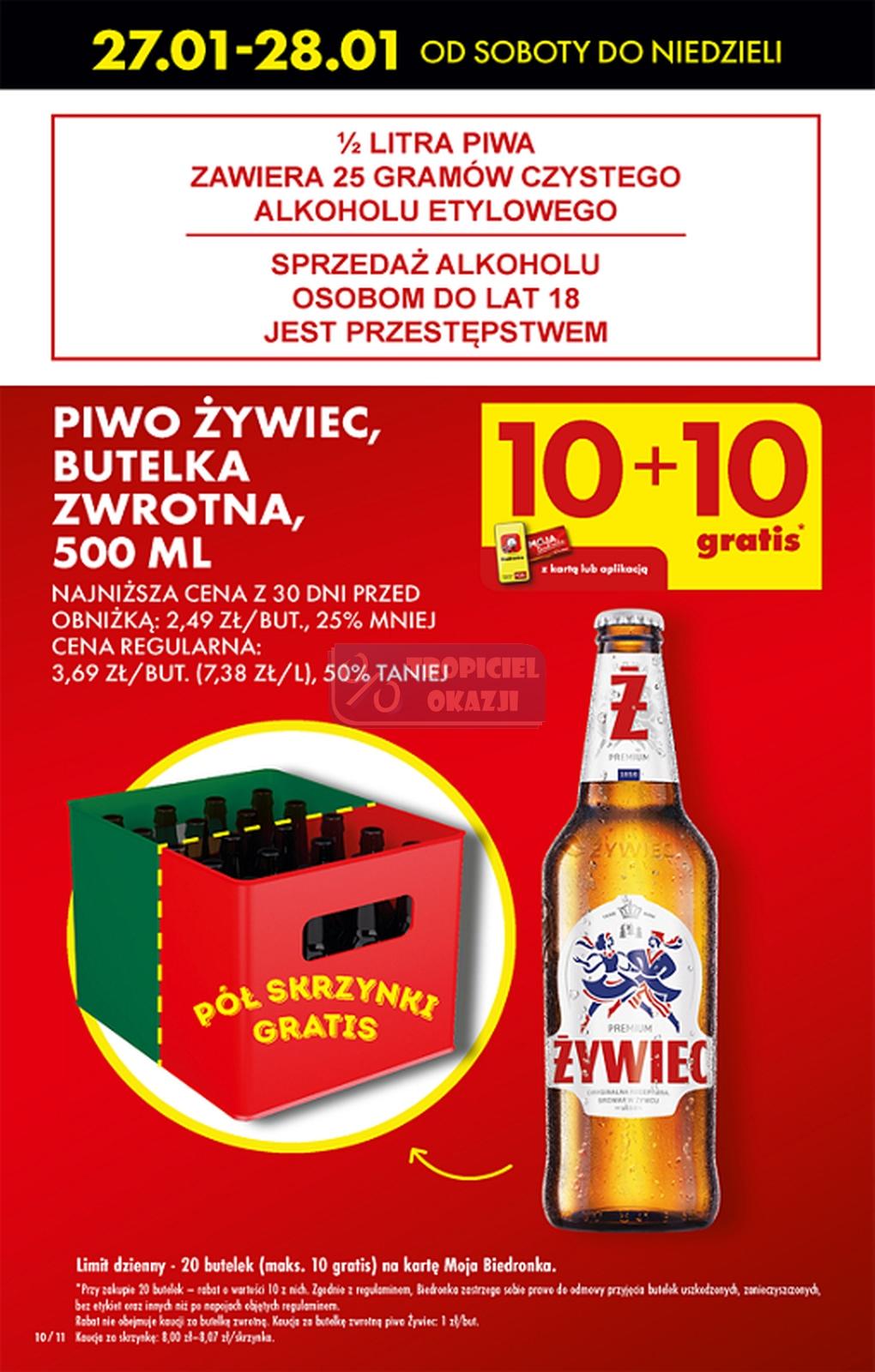 Gazetka promocyjna Biedronka do 31/01/2024 str.10