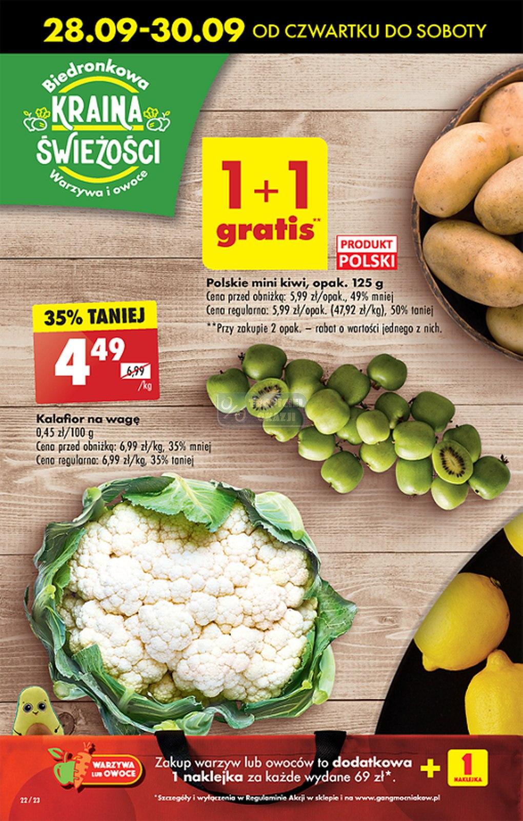 Gazetka promocyjna Biedronka do 04/10/2023 str.22