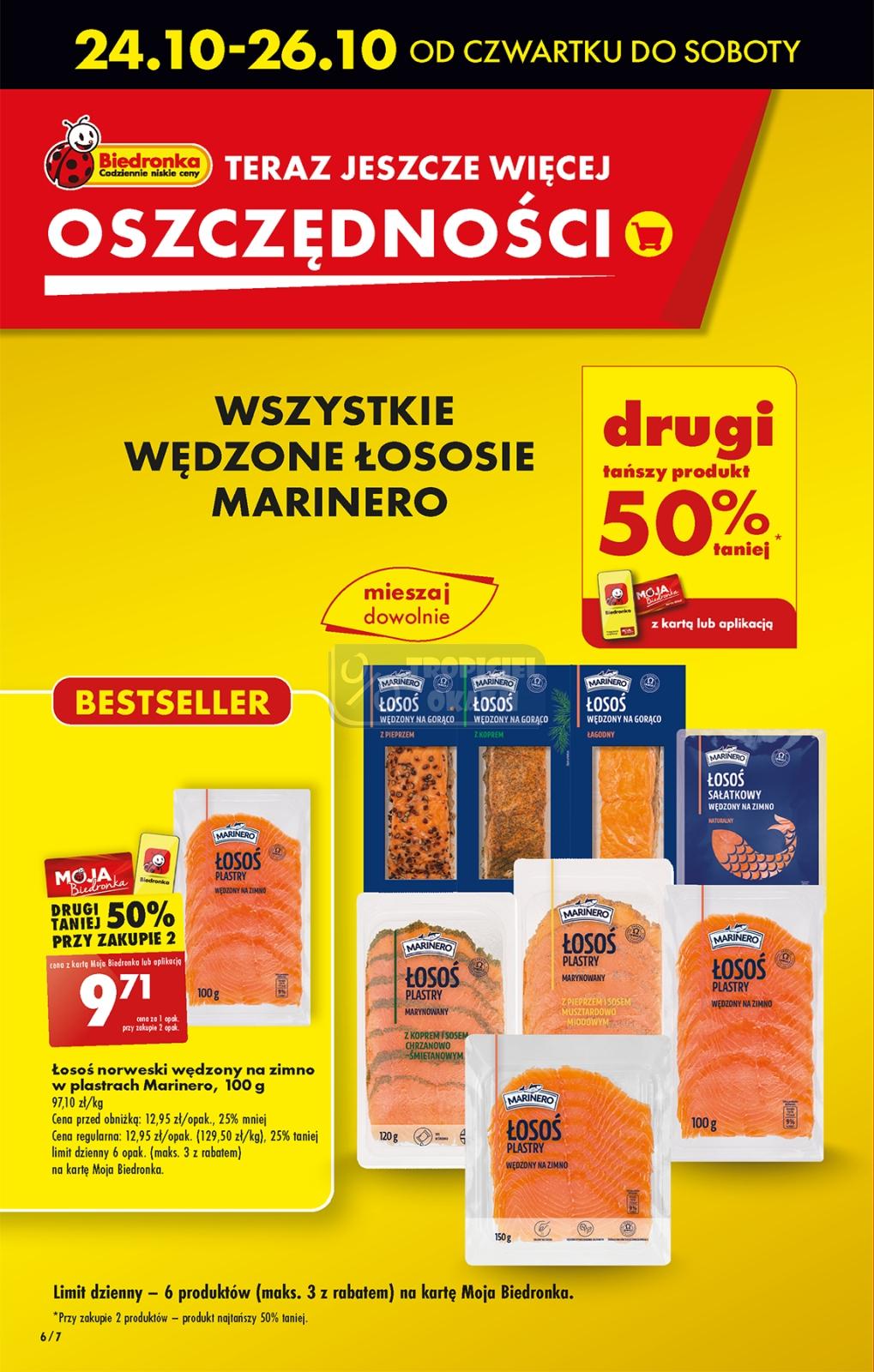 Gazetka promocyjna Biedronka do 30/10/2024 str.6