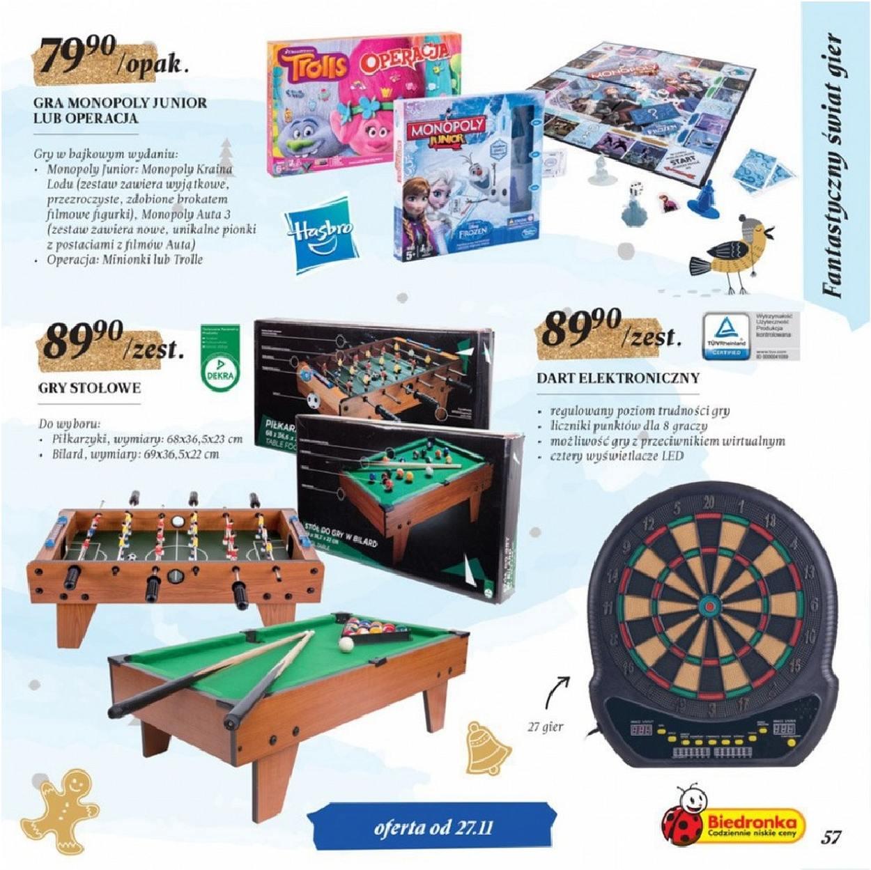Gazetka promocyjna Biedronka do 24/12/2017 str.57