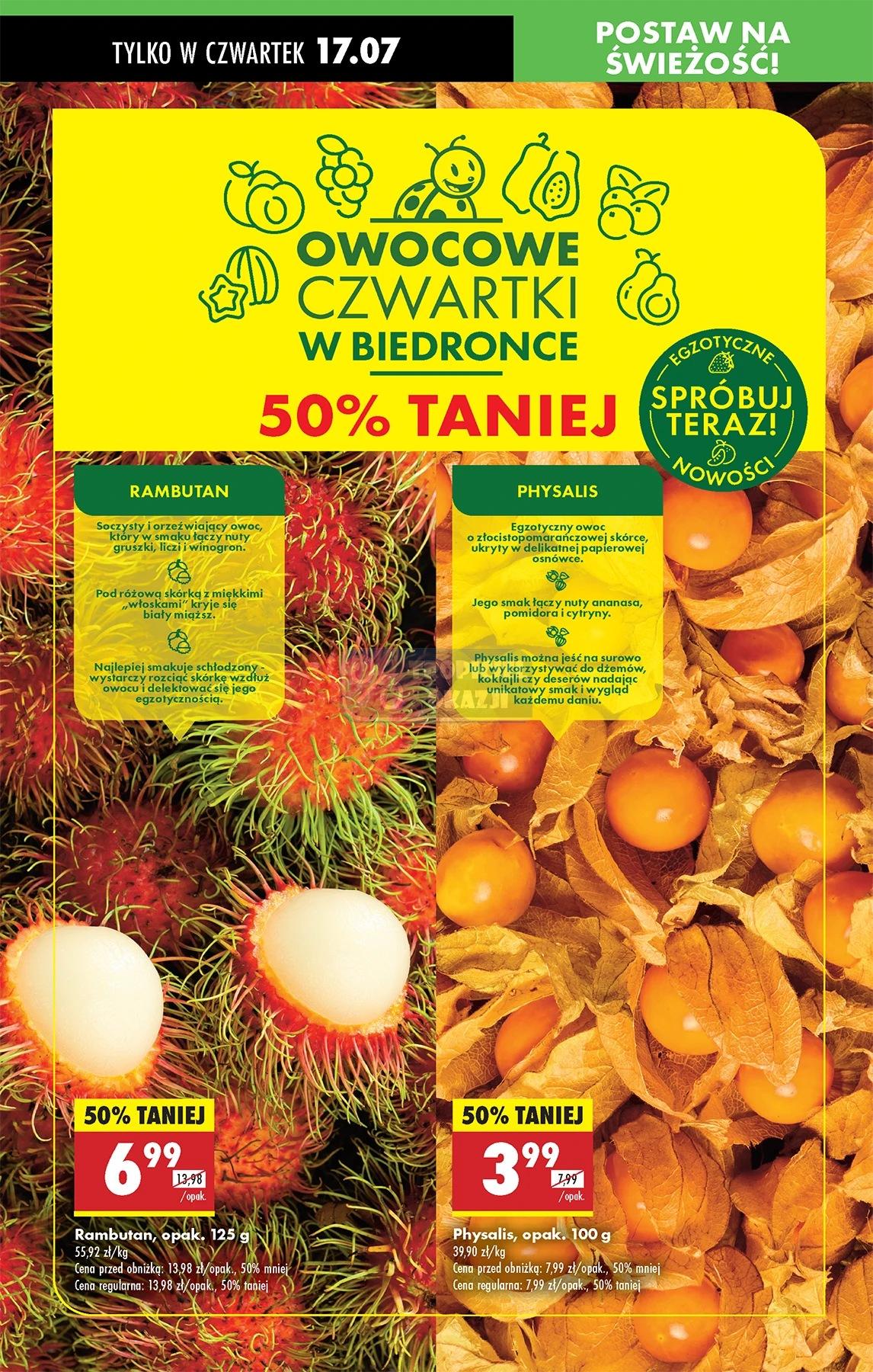Gazetka promocyjna Biedronka do 23/07/2025 str.22