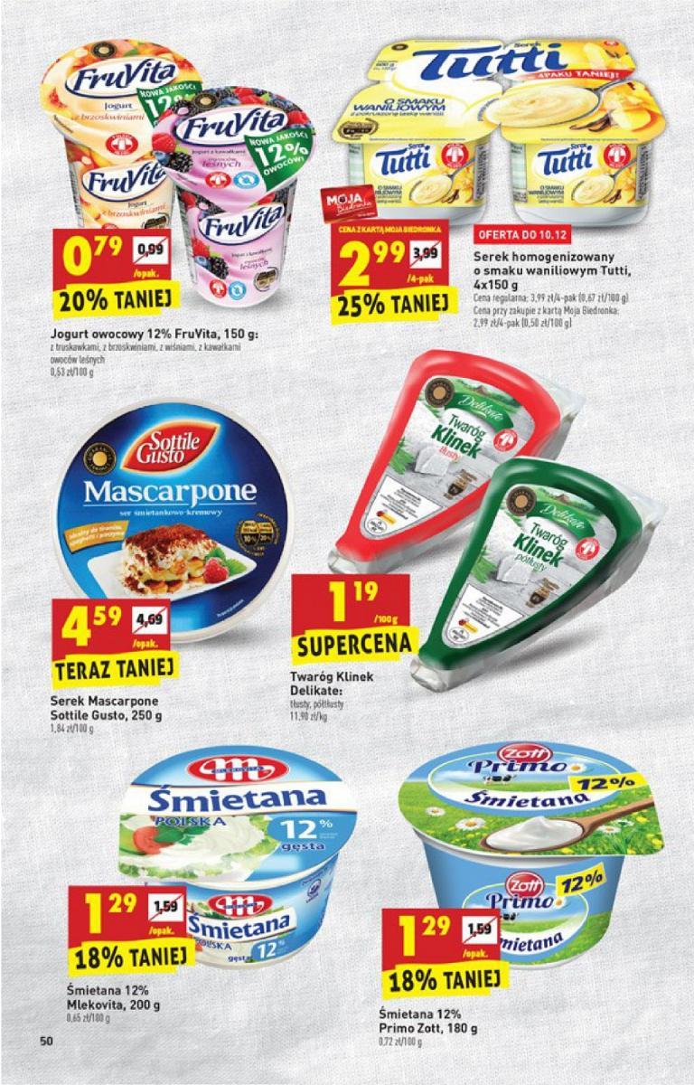 Gazetka promocyjna Biedronka do 13/12/2017 str.50