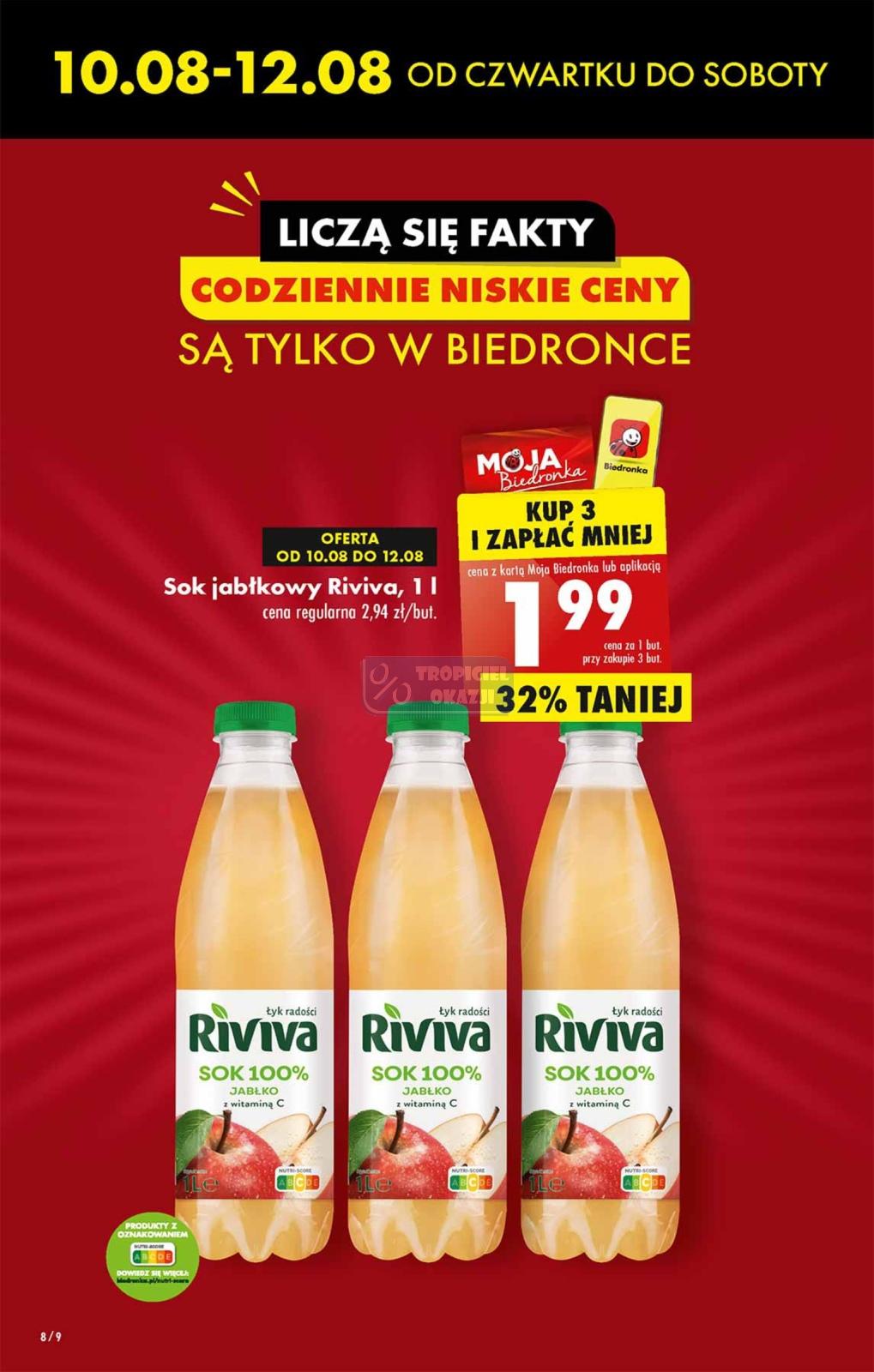 Gazetka promocyjna Biedronka do 16/08/2023 str.8